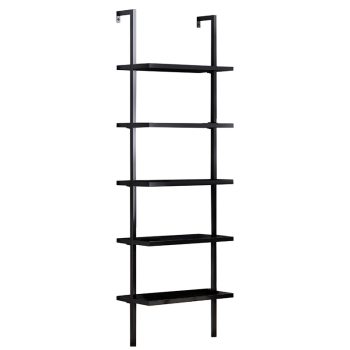 Βιβλιοθήκη Harris pakoworld μαύρο 70x22x200εκ 197-000066