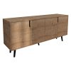 Μπουφές Sennan pakoworld μελαμίνης oak 180x45x80εκ 197-000221