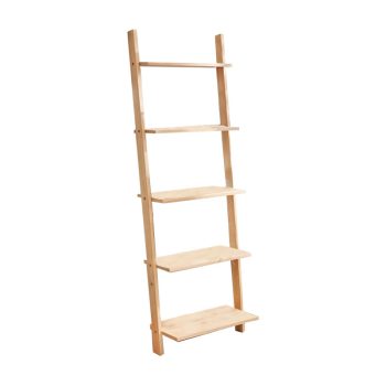 Βιβλιοθήκη Fealor pakoworld ξύλο φυσικό 50x20x148εκ 197-000233