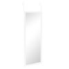 Καθρέπτης πόρτας PWD-0111 pakoworld polyresin-λευκό 34x1.7x94εκ 199-000499