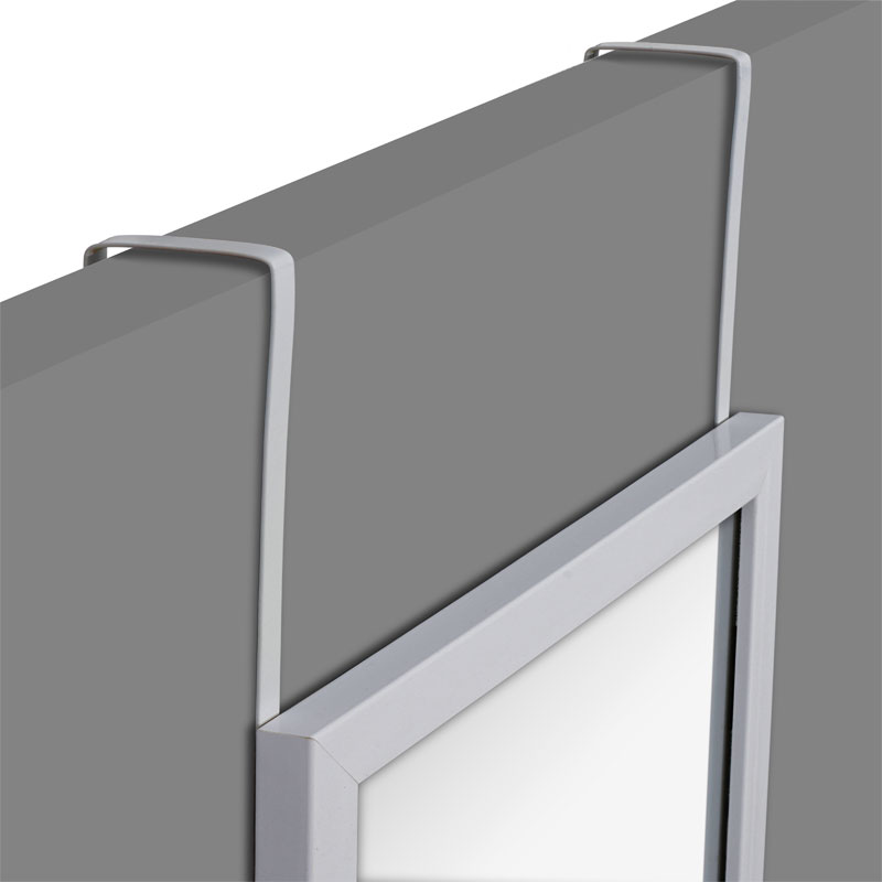Καθρέπτης πόρτας PWD-0111 polyresin-ασημί 34x1.7x94εκ - Image 3