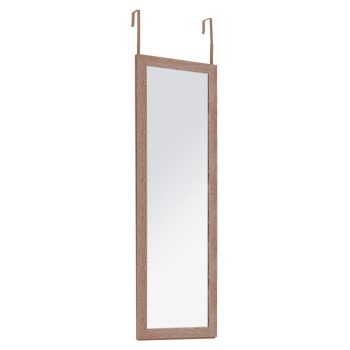 Καθρέπτης πόρτας PWD-0113 pakoworld MDF-αλουμίνιο φυσικό 35x2x109εκ 199-000505