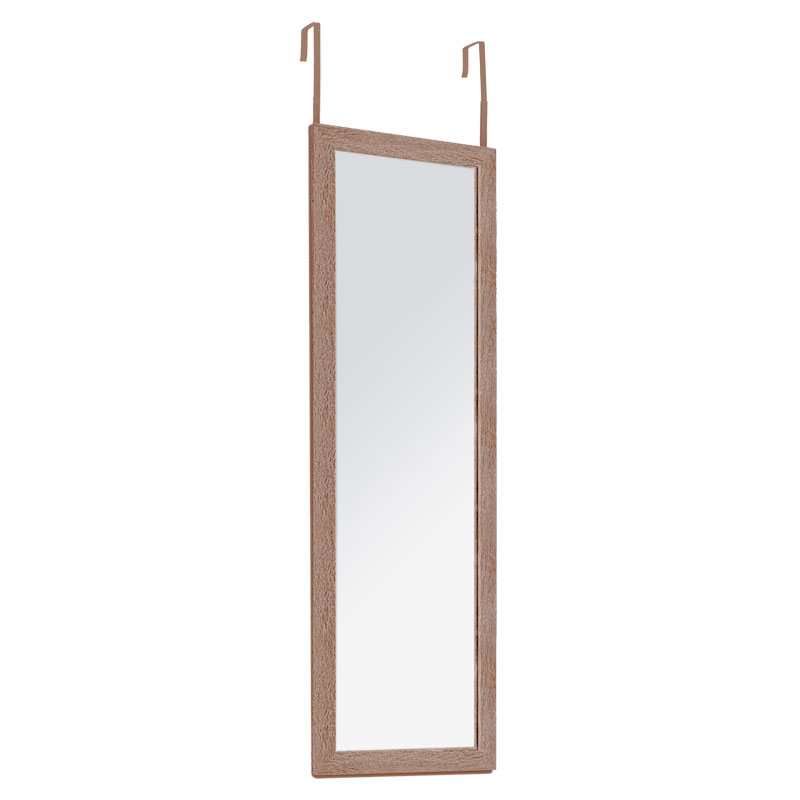 Καθρέπτης πόρτας PWD-0113 pakoworld MDF-αλουμίνιο φυσικό 35x2x109εκ 199-000505