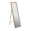 Καθρέπτης δαπέδου PWD-0112 pakoworld polyresin-γυαλί φυσικό 39x35.5x125εκ 199-000524