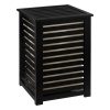 Καλάθι απλύτων Africa pakoworld μαύρο 40x38x58εκ 199-000525