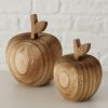 ΜΗΛΟ ΔΙΑΚΟΣΜ Set/2 D6-8 H8-10cm Harvest ΞΥΛΟ red pine ΦΥΣΙΚΟ 20-25-255