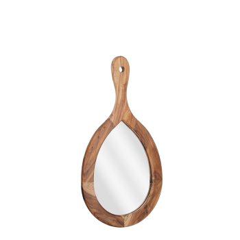 ΚΑΘΡΕΠΤΗΣ ΣΕ ΣΧΗΜΑ ΔΑΚΡΥ Randy FSC 100% - L30xw2xh57cm ΞΥΛΟ ΑΚΑΚΙΑΣ 20-27-082