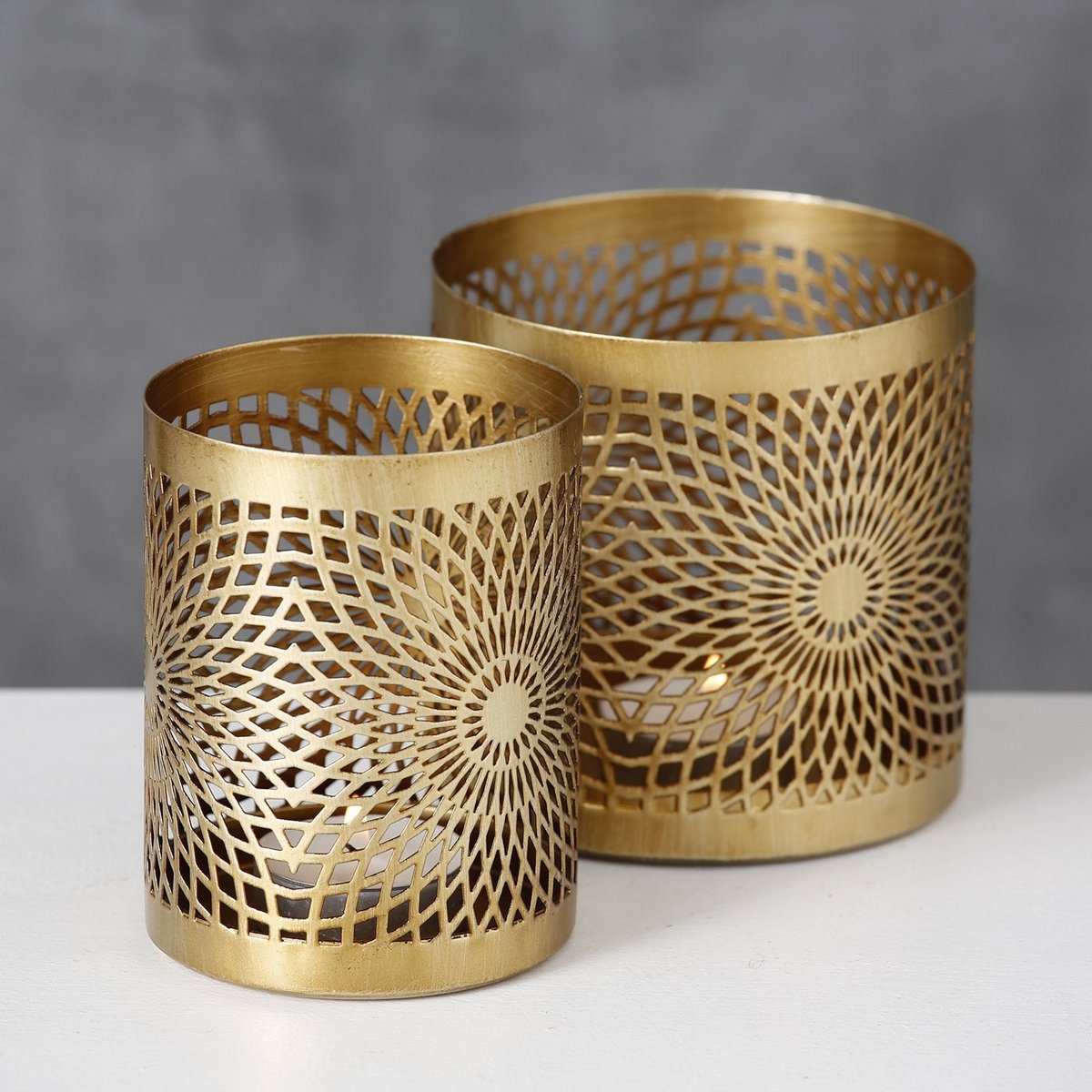 ΚΗΡΟΠΗΓΙΟ Brixton Set/2 ΧΡΥΣΟ H10 D8-10cm - Image 4