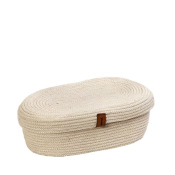 ΚΑΛΑΘΙ ΜΕ ΚΑΠΑΚΙ ΛΕΥΚΟ ΣΧΟΙΝΙ 30X23EK ROB154 Espiel
