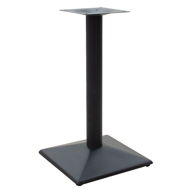 Βάση τραπεζιού Bold pakoworld μεταλλική μαύρη 40x40x72εκ 217-000007