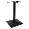 Βάση τραπεζιού Cheer pakoworld μαντέμι μαύρη 45x45x72εκ 217-000010