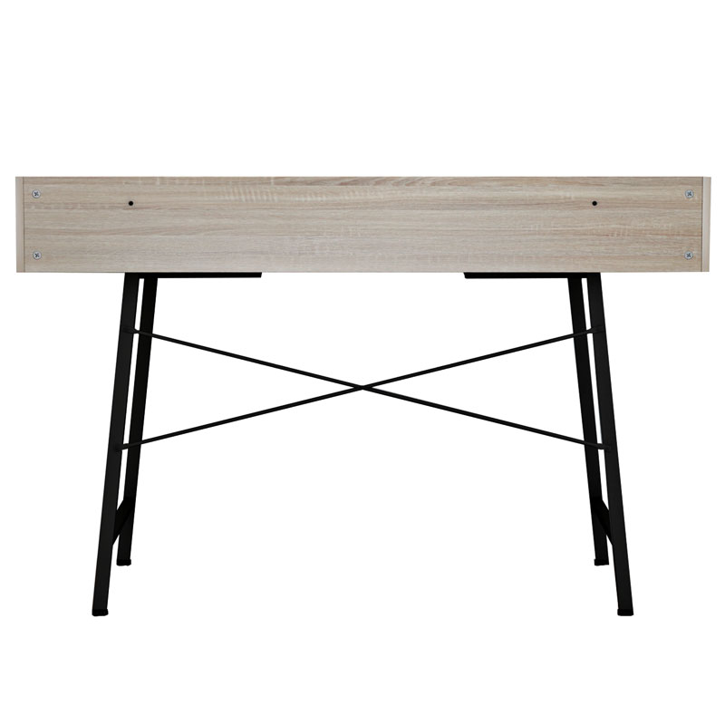 Γραφείο εργασίας Navona sonoma-μαύρο 123x55x84εκ - Image 4
