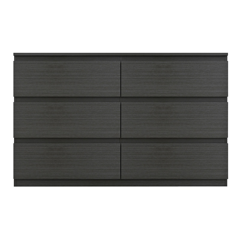 Συρταριέρα Cindy 6 συρταριών wenge 120x40x75εκ - Image 2