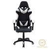 Καρέκλα γραφείου gaming Leoni pakoworld PU μαύρο-λευκό 232-000005