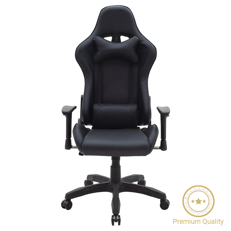 Καρέκλα γραφείου gaming Hartley pakoworld PU μαύρο 232-000007