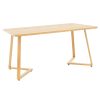 Tραπέζι Garren pakoworld MDF φυσικό 150x90x75εκ 235-000011