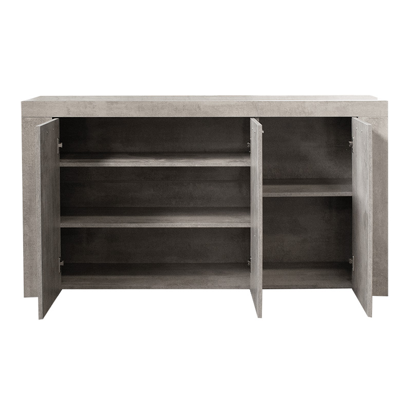 Μπουφές Joanna γκρι antique 144x42x80εκ - Image 3