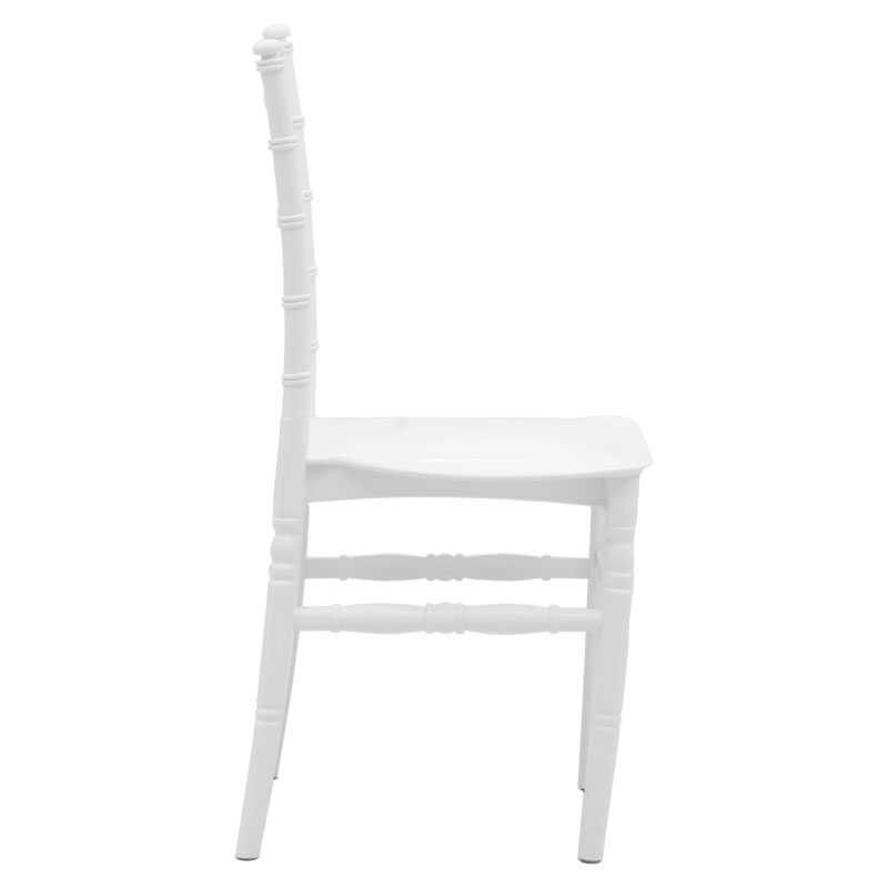 Καρέκλα catering Tiffany PP λευκό - Image 3