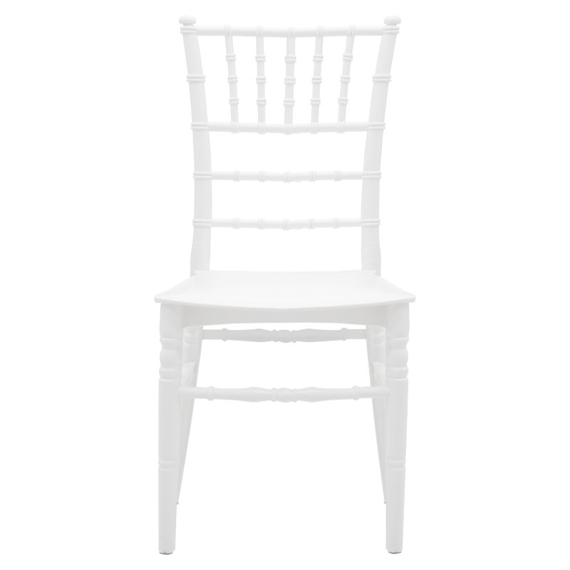 Καρέκλα catering Tiffany PP λευκό - Image 4