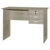 Γραφείο εργασίας-συρταριέρα Sophia pakoworld sonoma 116x57x72εκ 249-000012