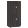 Παπουτσοθήκη-ντουλάπι Felicity pakoworld χρώμα wenge eo 60x32x127εκ 249-000032