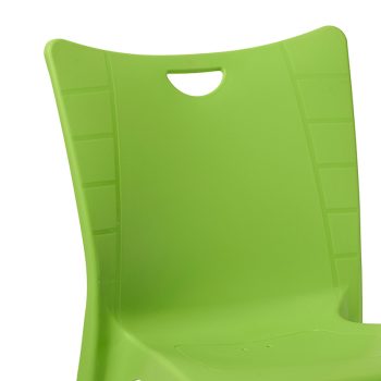 Alternative view of Καρέκλα Crafted  PP πράσινο-αλουμίνιο γκρι