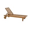 Ξαπλώστρα Weylar pakoworld ξύλο ακακίας φυσικό 60x193x30εκ 282-000008