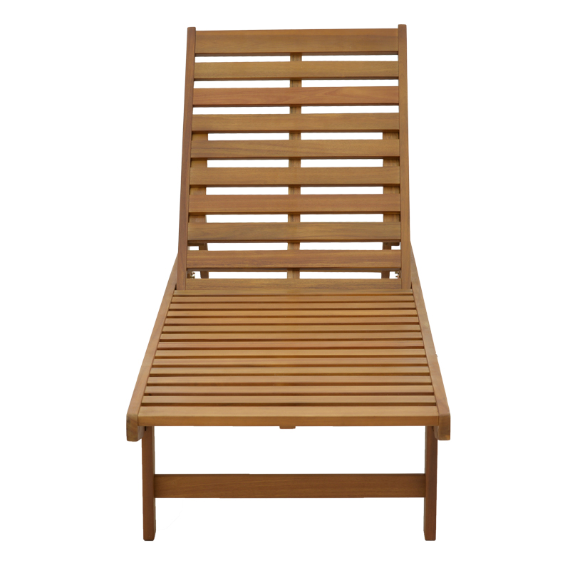 Ξαπλώστρα Weylar ξύλο ακακίας φυσικό 60x193x30εκ - Image 6