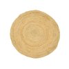 Χαλί Solon Inart φυσικό γιούτα 100x100x1εκ 302-000012