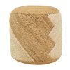 Σκαμπό Elision Inart φυσικό-μπεζ 100% γιούτα 40x40x40εκ 302-000028