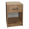 Κομοδίνο Ponil pakoworld oak μελαμίνης 41x41x54.5εκ 321-000046