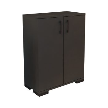 Ντουλάπι Yven pakoworld ανθρακί μελαμίνης 65x32x83εκ 321-000060