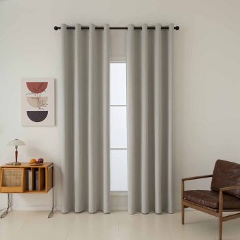 Beauty Home Ύφασμα κουρτίνας με το μέτρο Full Blackout σκίασης Total Art 8446 Φ280 Εκρού