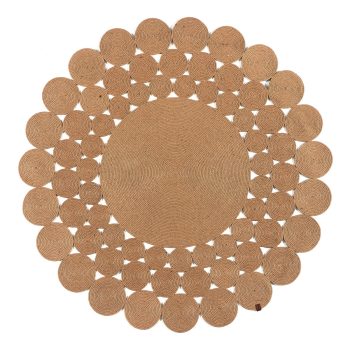 Beauty Home Ροτόντα από Γιούτα Natural Jute Art 9135 150x150 Μπέζ