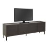Έπιπλο τηλεόρασης Calliope pakoworld wenge-μαύρο μαρμάρου 180x44x57εκ 039-000184
