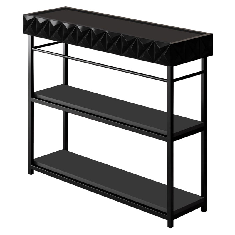Κονσόλα PWF-0629 pakoworld ανθρακί-μαύρο 102x32x83εκ 071-001500