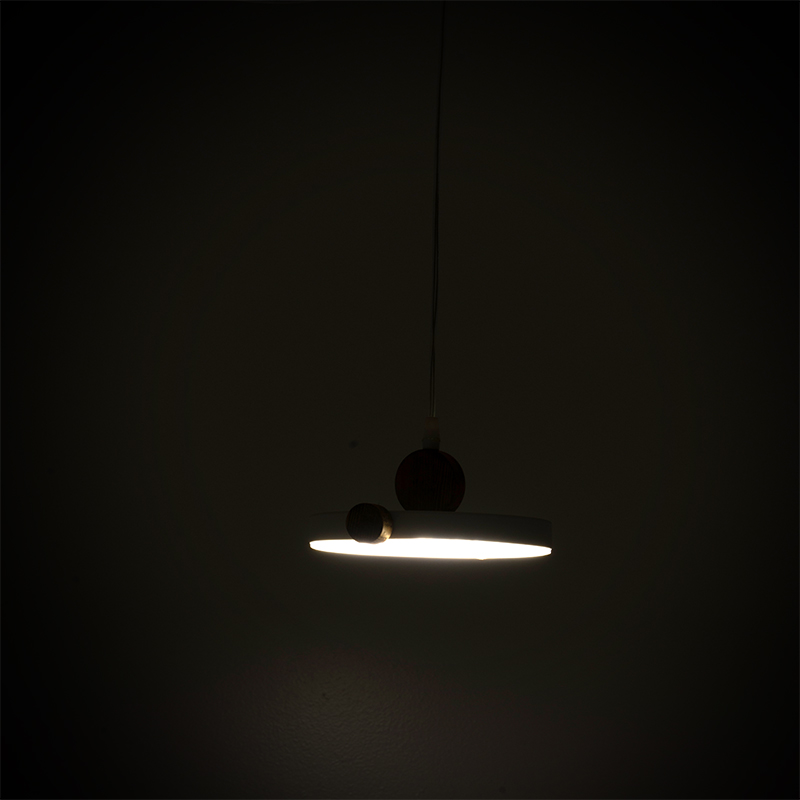 Φωτιστικό οροφής μονόφωτο PWL-0998 LED 36W λευκό Φ19x70εκ - Image 2