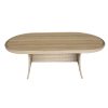 Τραπέζι Keir pakoworld rattan-αλουμίνιο καφέ 180x90x72εκ 152-000054