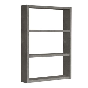 Ραφιέρα τοίχου Seraphim pakoworld cement 43.2x9x60εκ 176-000086