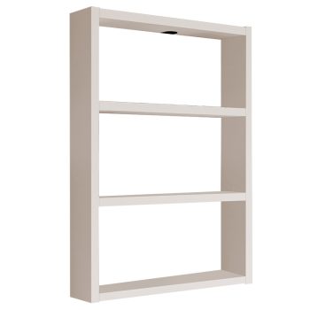 Ραφιέρα τοίχου Seraphim pakoworld μόκα 43.2x9x60εκ 176-000088