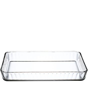 BORCAM RECT. TRAY TEMPERED 40X27X6CM 3800CC P/168 OB6 (smB) SP59204K1 Espiel