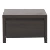 Κομοδίνο Selina  pakoworld wenge 51x40.5x33.5εκ 195-000036