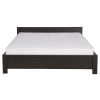 Κρεβάτι διπλό Selina pakoworld wenge 160x200εκ 195-000042