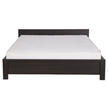 Κρεβάτι διπλό Selina pakoworld wenge 160x200εκ 195-000042