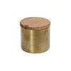 ΔΟΧΕΙΟ ΜΕ ΚΑΠΑΚΙ SS 18/0 PVD ΧΡΥΣΟ ΜΕ ΞΥΛ. ΚΑΠΑΚΙ D7EK SUT110 Espiel