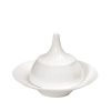 SIDERS ΠΙΑΤΑΚΙ ΒΑΘΥ ΜΕ ΚΑΜΠΑΝΑ ΣΤΡΟΓΓ. IVORY 18Χ18Χ13ΕΚ FUK107K1 Espiel