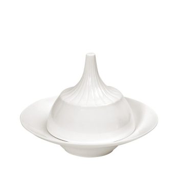 SIDERS ΠΙΑΤΑΚΙ ΒΑΘΥ ΜΕ ΚΑΜΠΑΝΑ ΣΤΡΟΓΓ. IVORY 18Χ18Χ13ΕΚ FUK107K1 Espiel