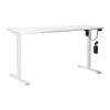 Γραφείο ηλεκτρικό Jingui pakoworld λευκό 140x60x72-117εκ 225-000046