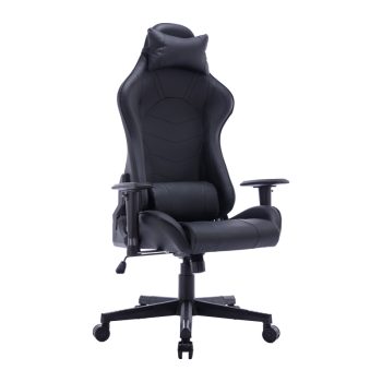 Καρέκλα γραφείου gaming Mazol pakoworld pu μαύρο 66x56x135εκ 232-000008