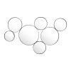Καθρέπτης Sowel pakoworld μαύρο 120x2x76εκ 233-000026